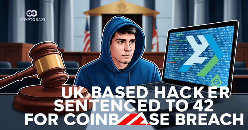 UK-Based Hacker Sentenced to 42 Months for Coinbase Breach